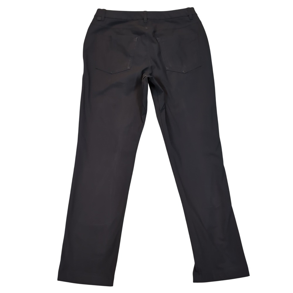 Lululemon ABC Commission Pants‎ Mens 32x29 Black Classic Fit Technical Trousers - Picture 2 of 8